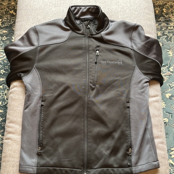 Free Country Black Polyester Jacket (Medium) - Picture 4 of 4